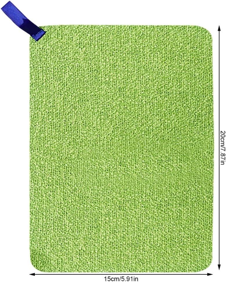 Household Dishcloth Fiber Absorbent Pots Rag Reusable Fast Drying Dish Cloth Countertop Towe