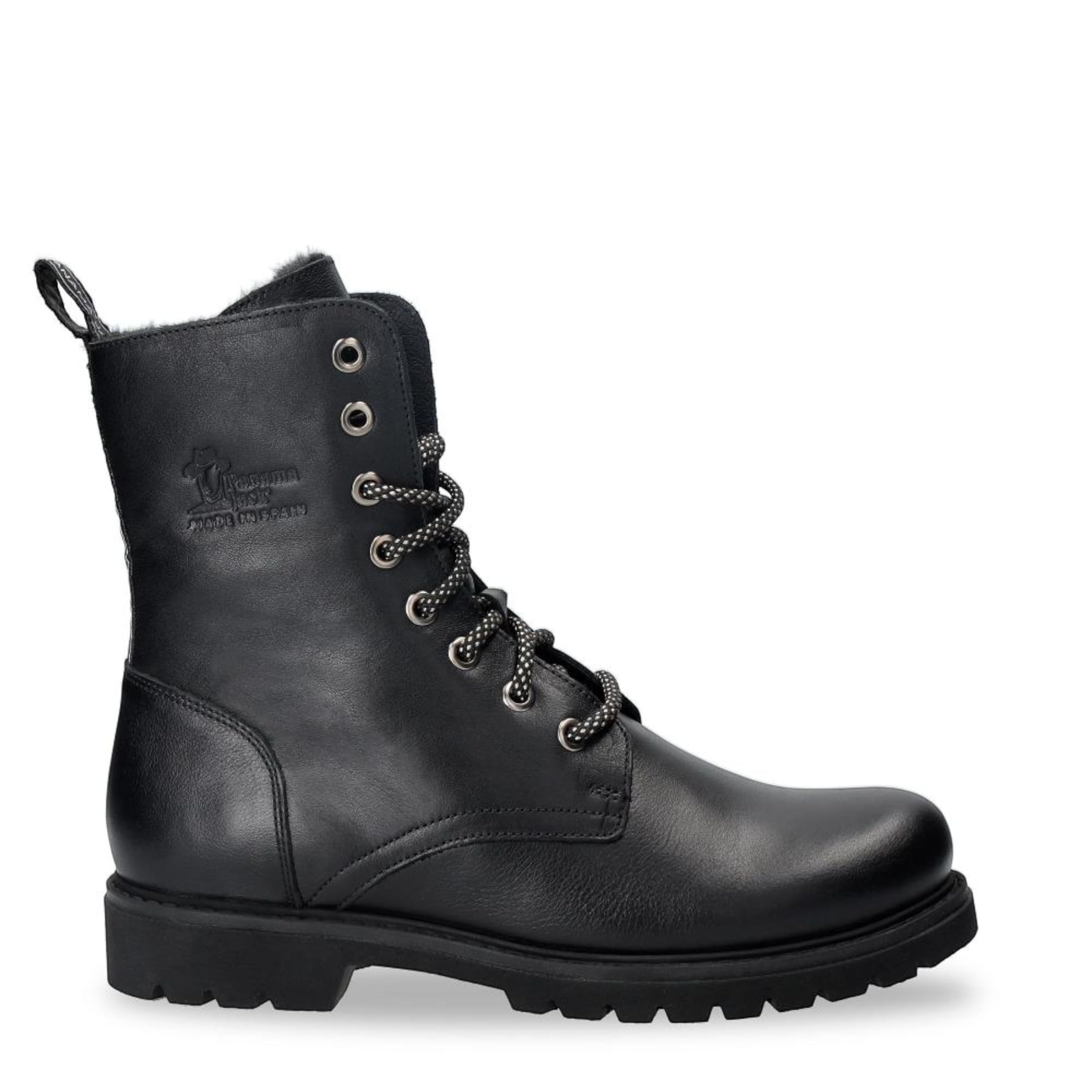 Panama Jack Womens Frisia Waterproof Leather Combat Boots