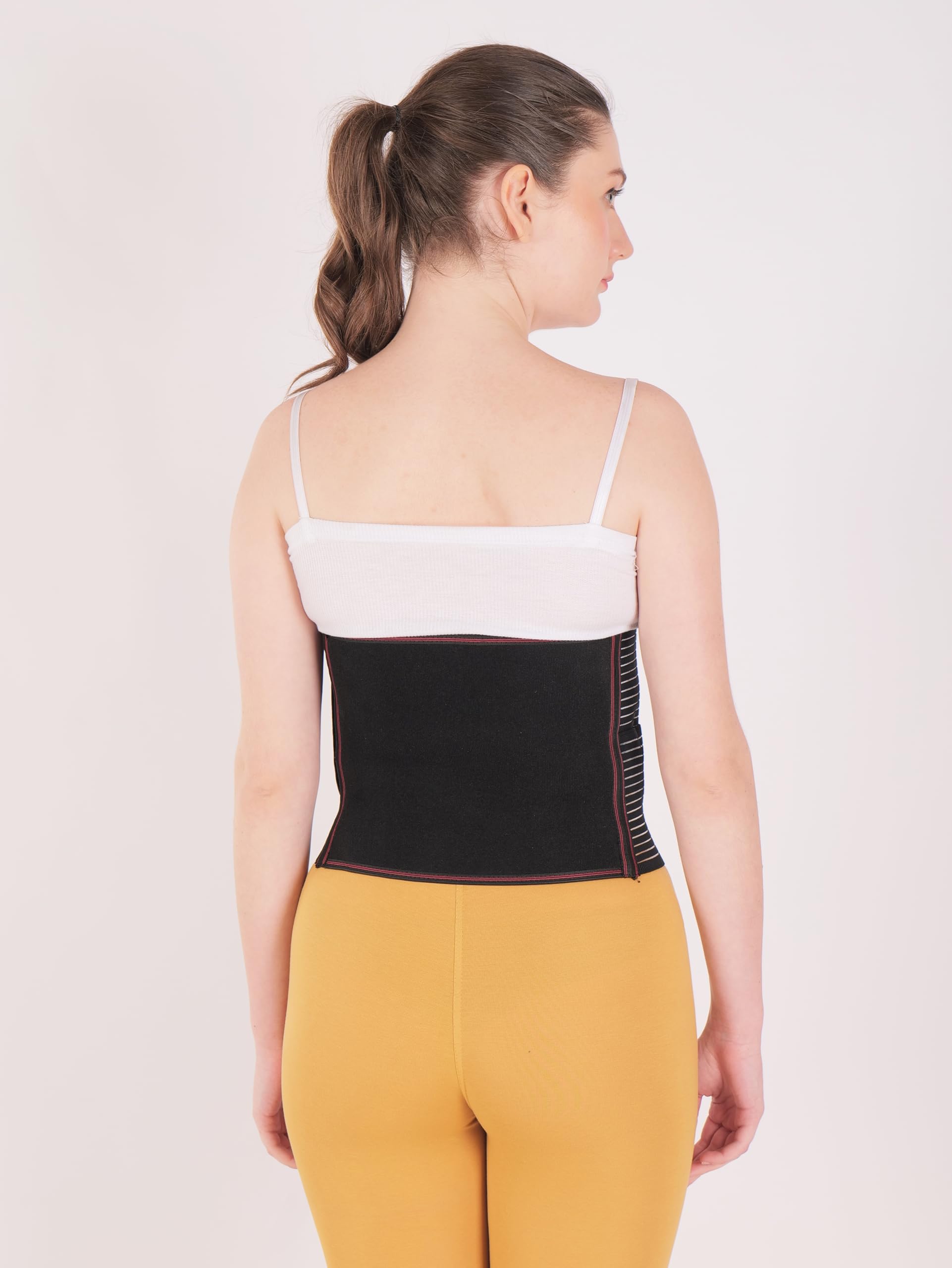 Flying Monk Post Pregnancy Belt for Women | Post Delivery Abdominal Support Belt for Tummy Reduction | C‑Section Recovery & Postpartum Stomach Tightening Belt (Maternity Support for After Delivery)-image-29