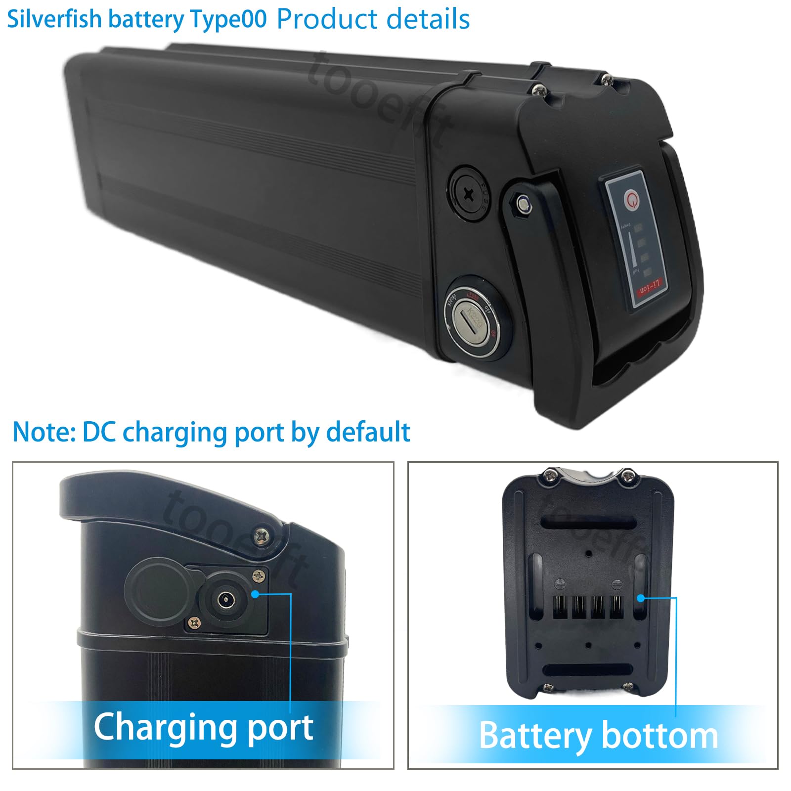 L380 36 V 48 V elektryczny akumulator rowerowy akumulator litowo-jonowy do Hitway BK3/BK5/BK6/BK8/BK11/BK37 Colorway BK6 eBike (36 V 20 Ah)
