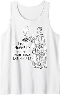 Traditional Latin Mass Catholic Censer Altar Server Boy Tank Top