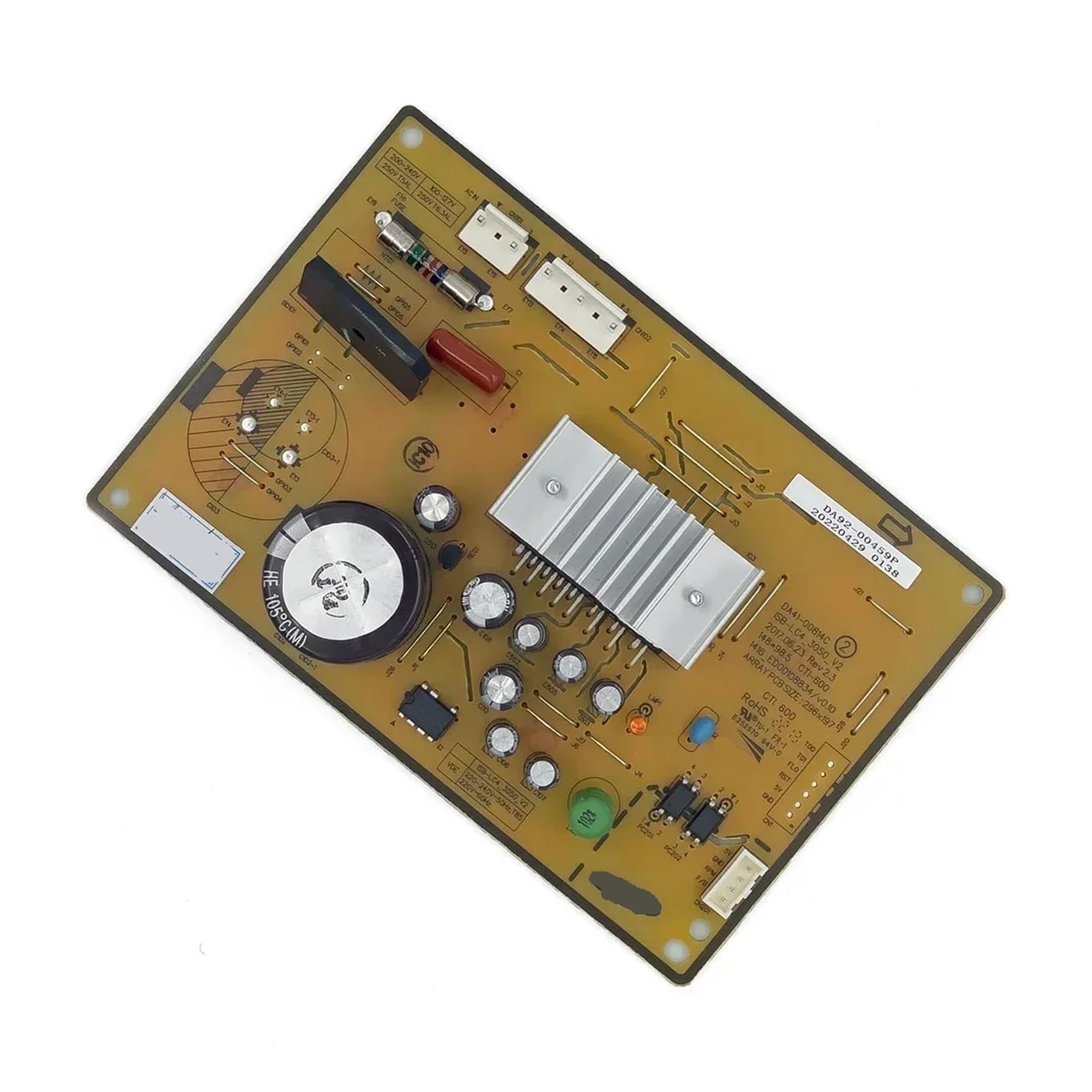 Placa de control de nevera Placa principal DA92-00459P Circuito De DA92-00459T PCB Placa Control DA41-00814C Para Refrigerador Base Piezas Congelador