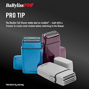 Amazon.com: BaBylissPRO FoilFX Cord/Cordless Metal Double Foil