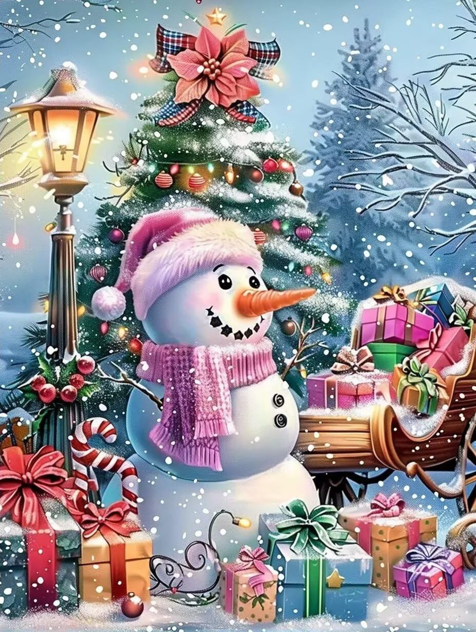 Christmas Snowmanr Puzzles for Adults - 500 Piece Puzzles