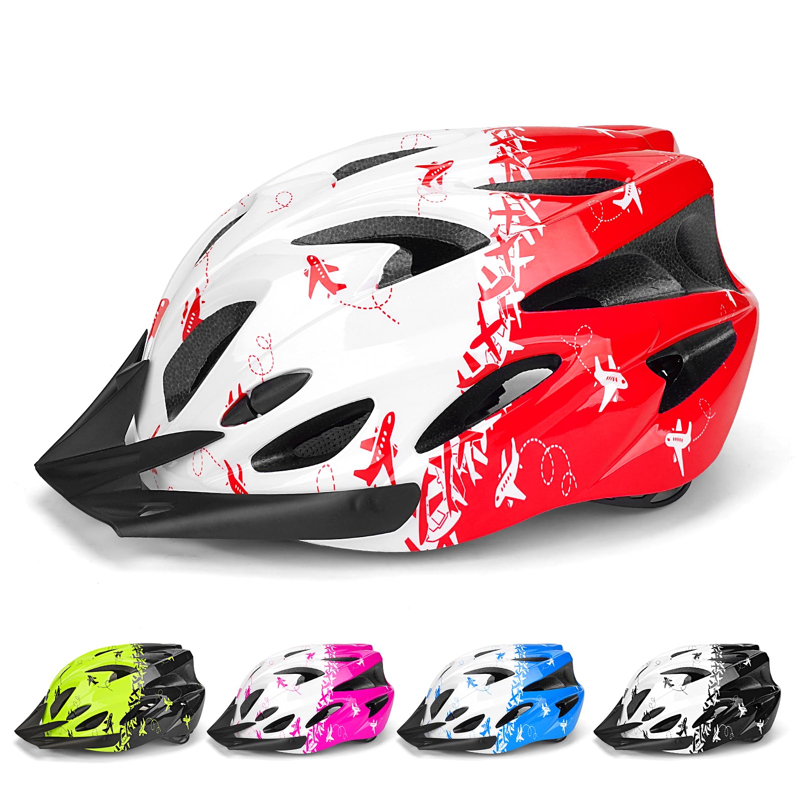Zamufo Kids Bike Helmet for Age 8-15, Cycle Helmet for Boys Girls