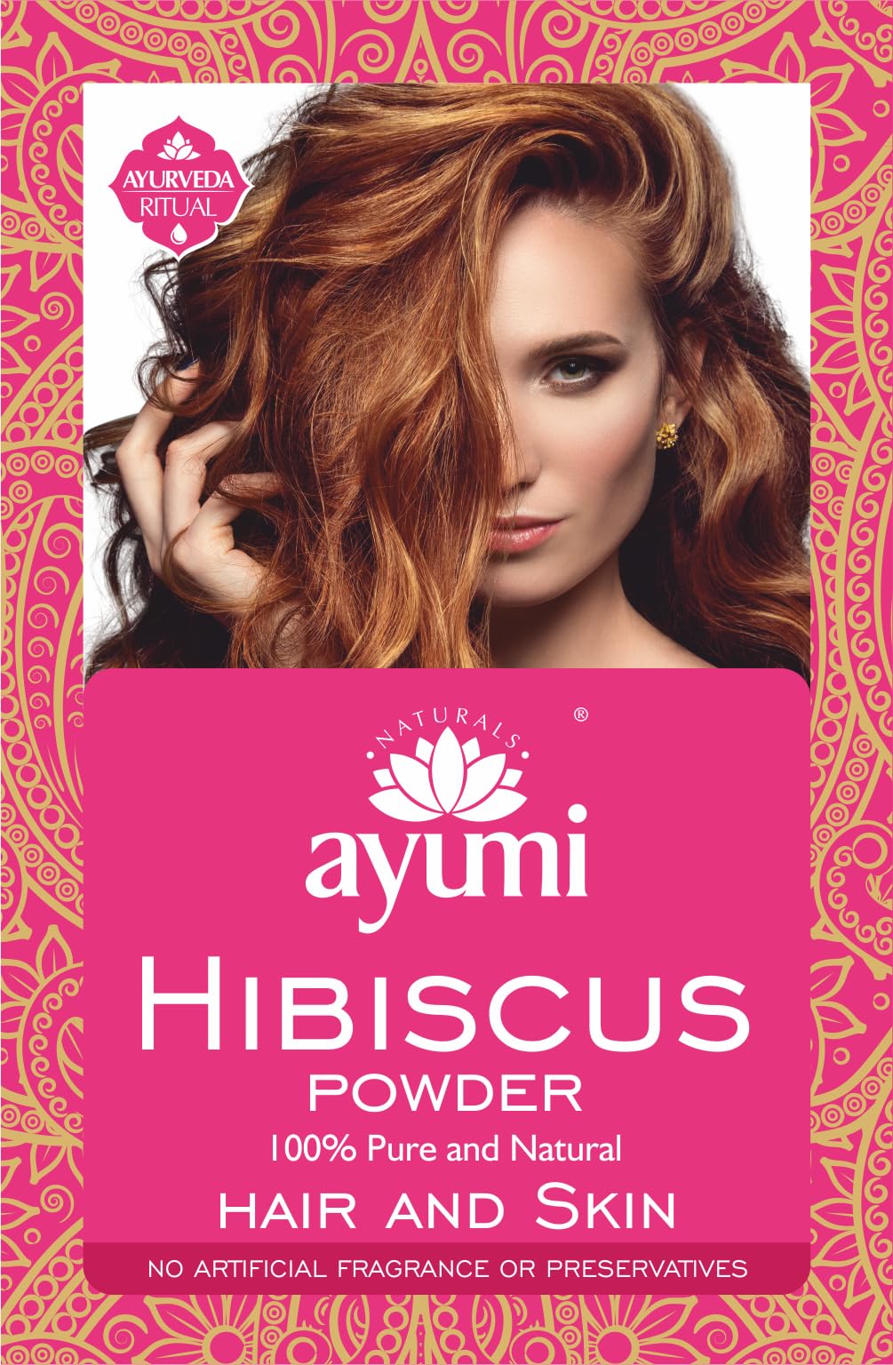 Ayumi Hibiscus Hair Powder 100gm