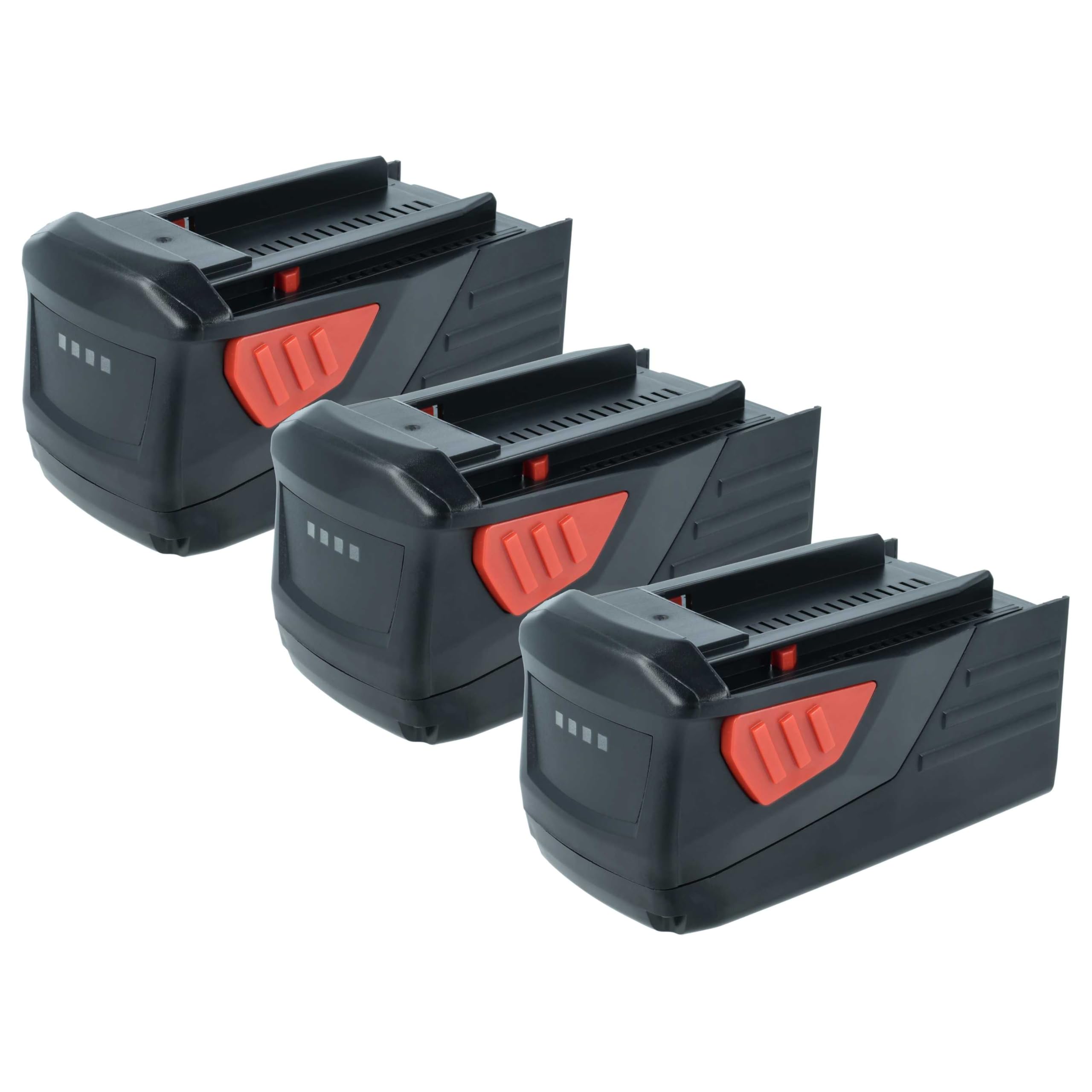 vhbw 3x batteria compatibile con Hilti TE 7A, TE 6A, TE6A, TE7A utensile elettrico (4000 mAh, Li-Ion, 36 V)