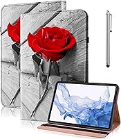 Vista 16 de Funda para Xiaomi Pad 5 / Pad 5 Pro 11 pulgadas 5G 2021, diseño de rayas de color sólido en relieve Funda de cuero PU con ranura para tarjeta Banda