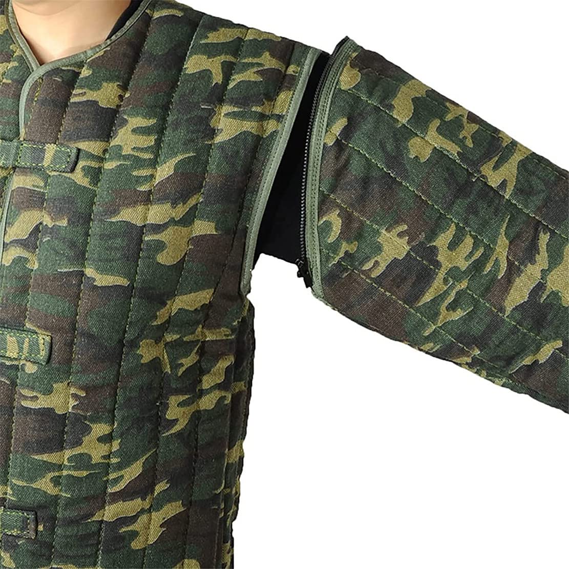 Traje profesional para mordeduras de perro para entrenamiento de policía, traje de entrenamiento de protección corporal con mangas para mordeduras de perro, ropa segura para entrenamiento K9