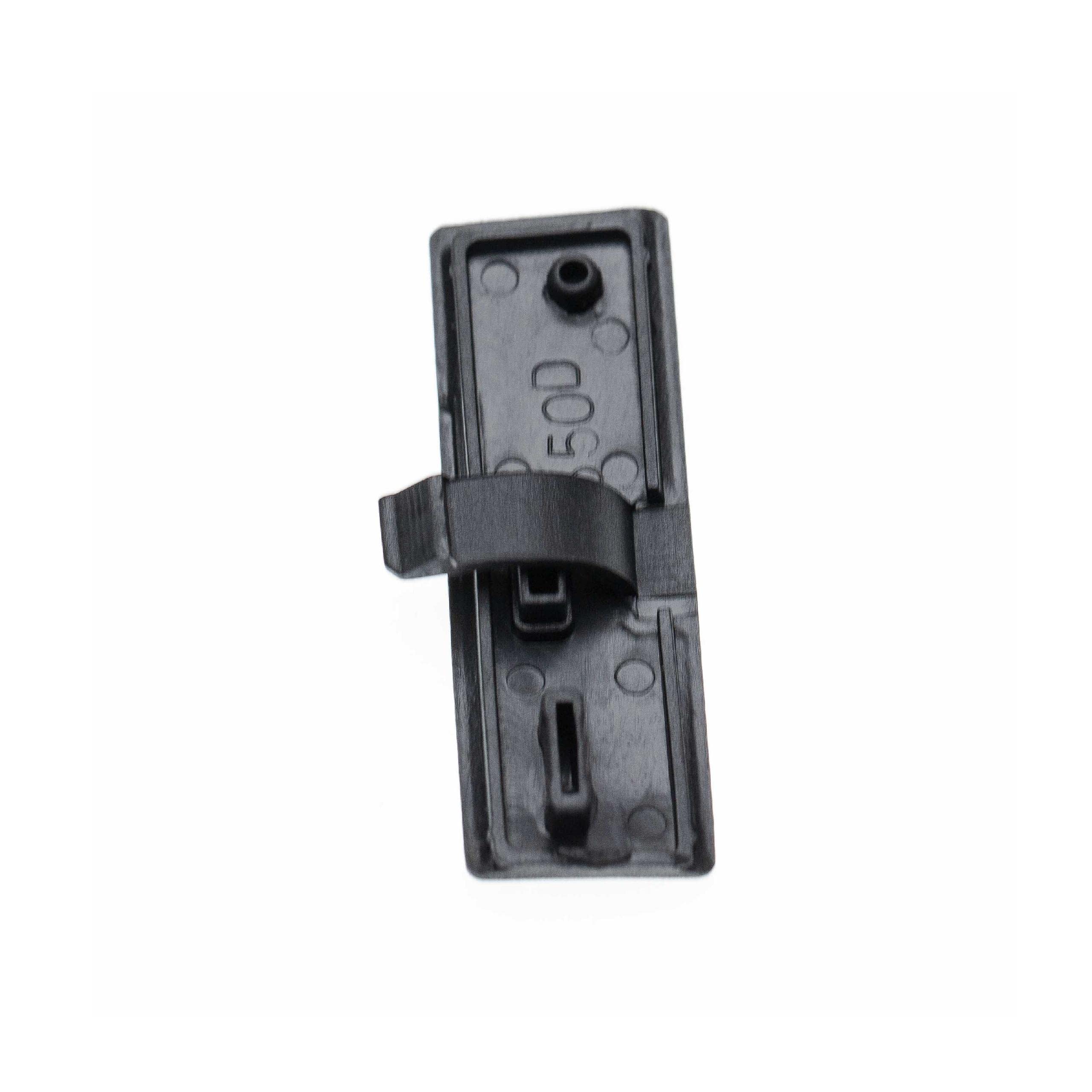 Cache Contact De Rechange Pour Canon EOS 40D - Protection Prise USB/HDMI - Caoutchouc Noir