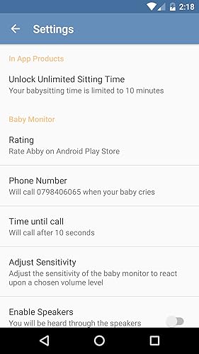 Baby Monitor Abby