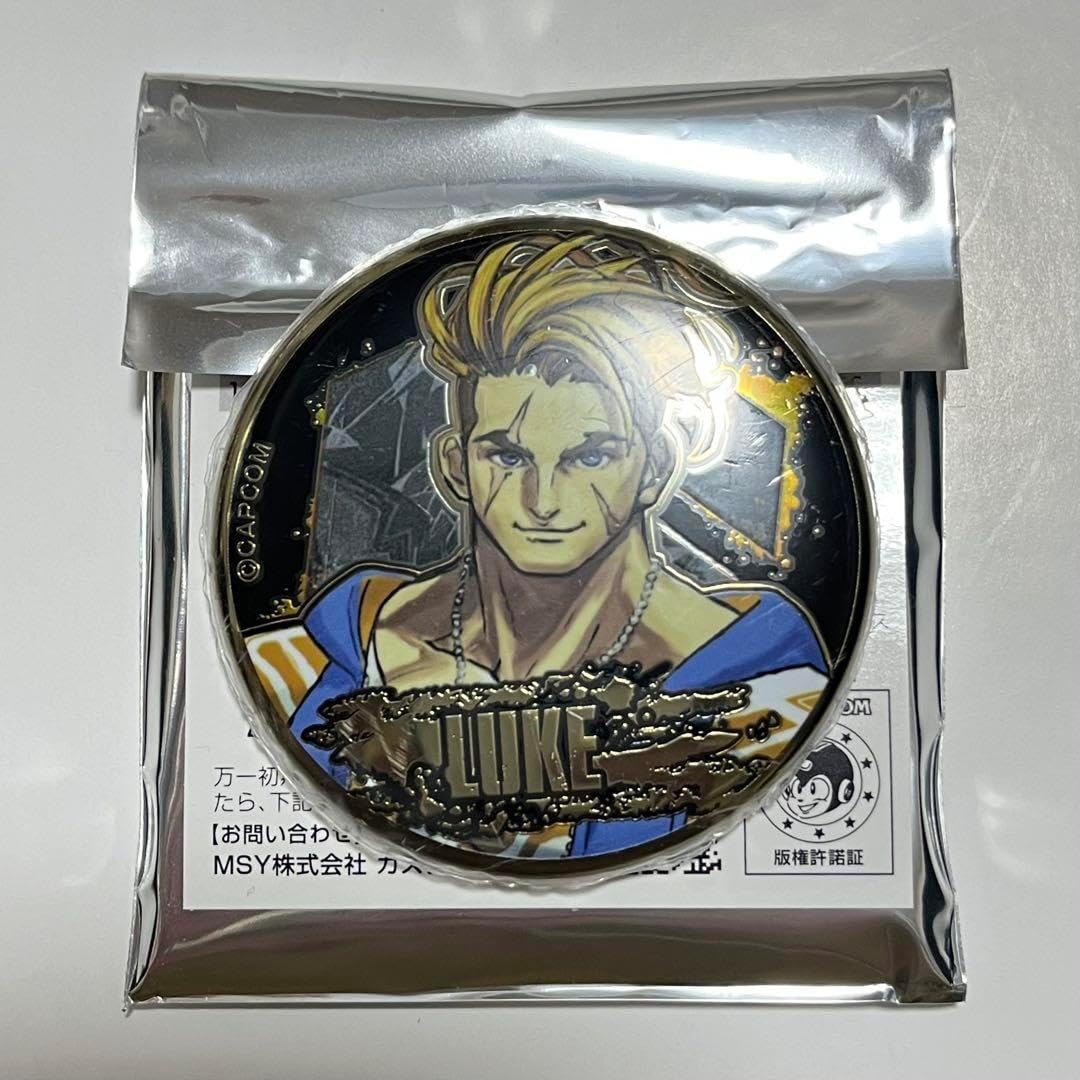 ストリートファイター メタルアートバッジ ルーク ストリート