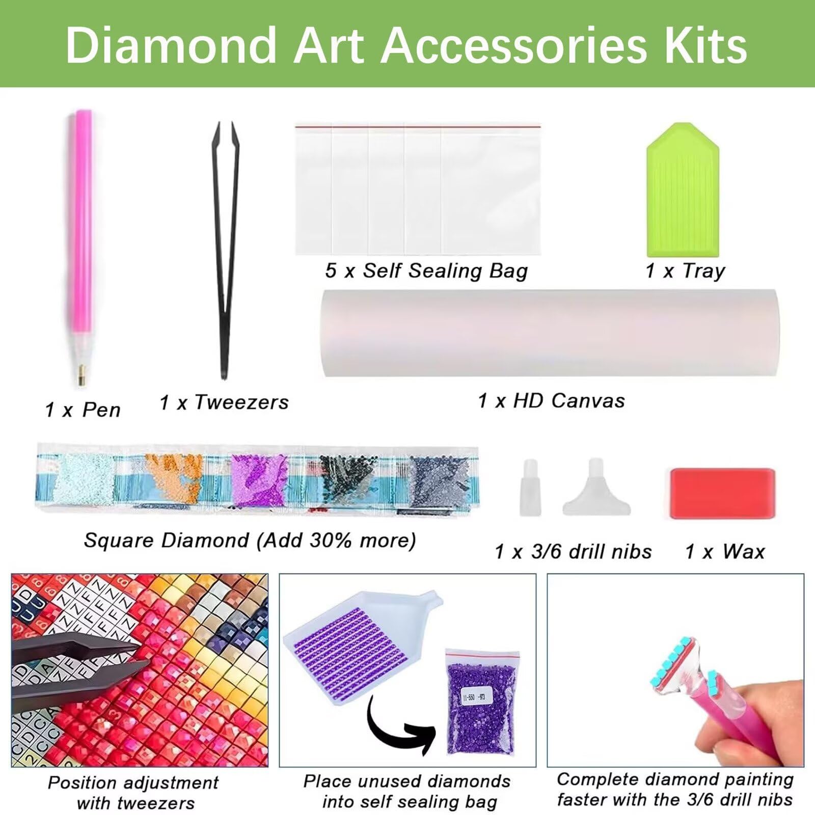 Diamond Painting Erwachsene Wald 5D Diamant Painting Bilder Landschaft, DIY Voller Viereckige Steine Crystal Art, Strass Stickerei Kreuzstich Leinwand Art für Zimmer Deko Geschenke 120x90cm L0-1008
