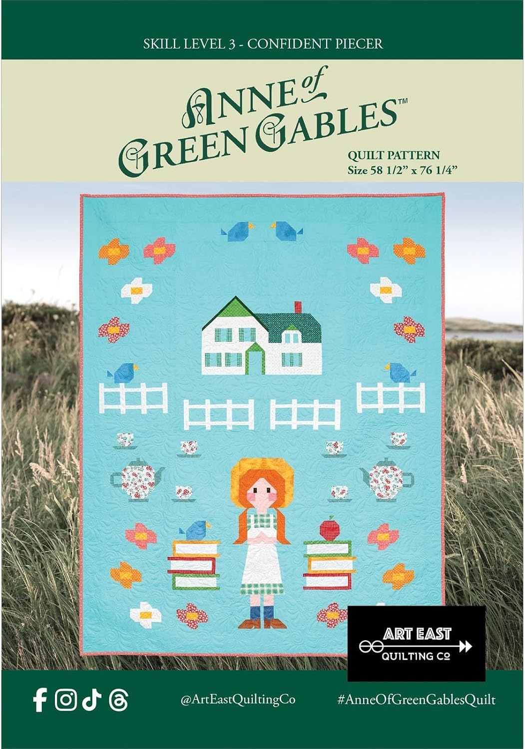 Anne Of Green Gables Quilt Pattern by Art East Quilting Co
