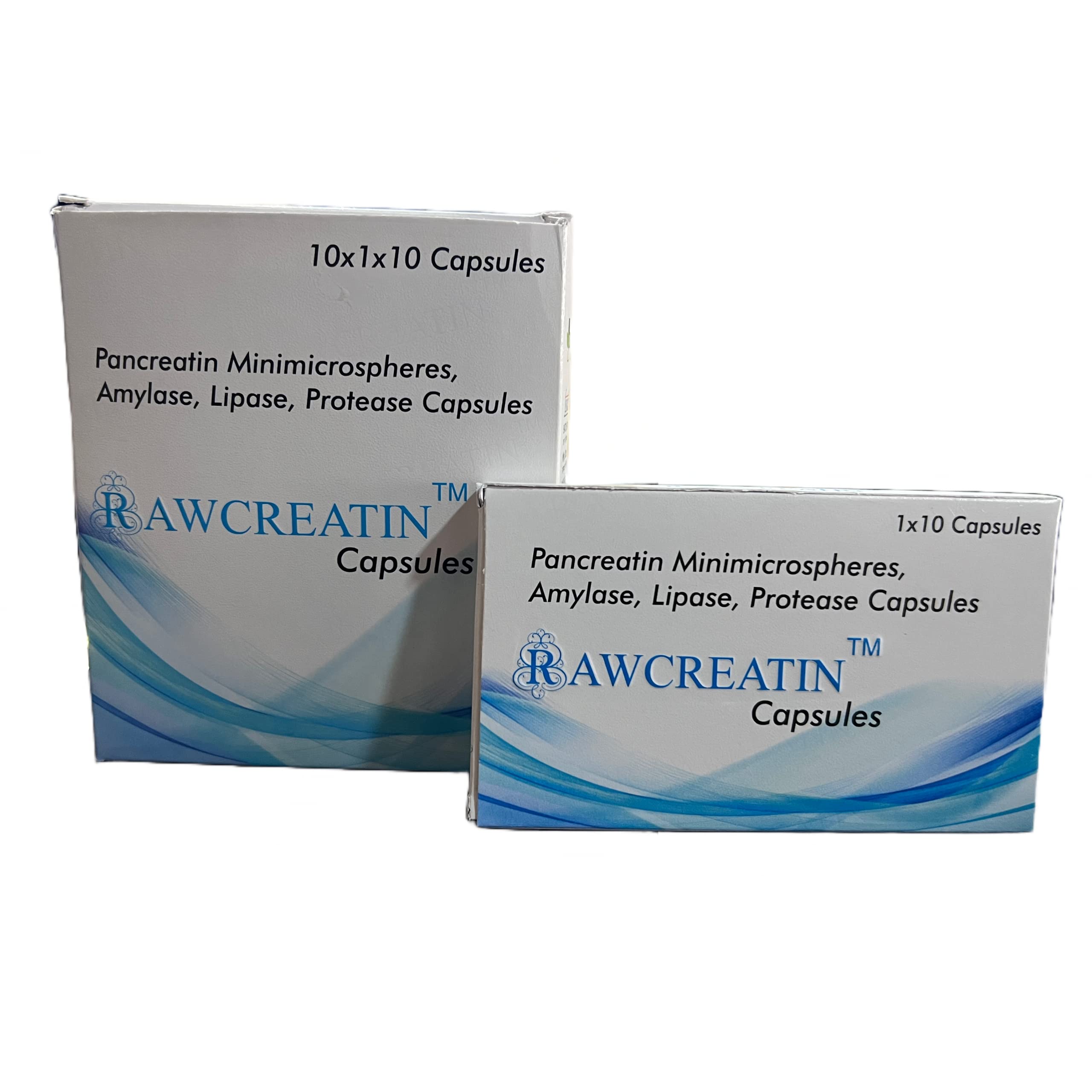 RAWCREATIN Pancreatin 300mg Capsules| Digestive Enzymes Capsules - Amylase, Lipase, Protease| 60 Veg Capsules | Better Digestive Function, Healthy Gut & Health Management | For both Men & Women (B0BZMSZJ7X) Amazon Price History, Amazon Price Tracker