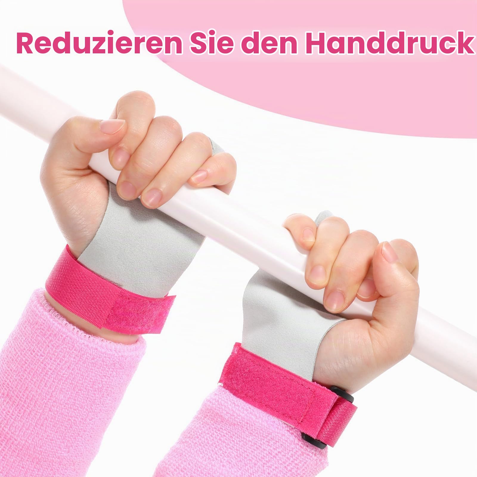 Griffpads Kinder Turnen, Reck Handschuhe Reckriemchen Turnen Mädchen