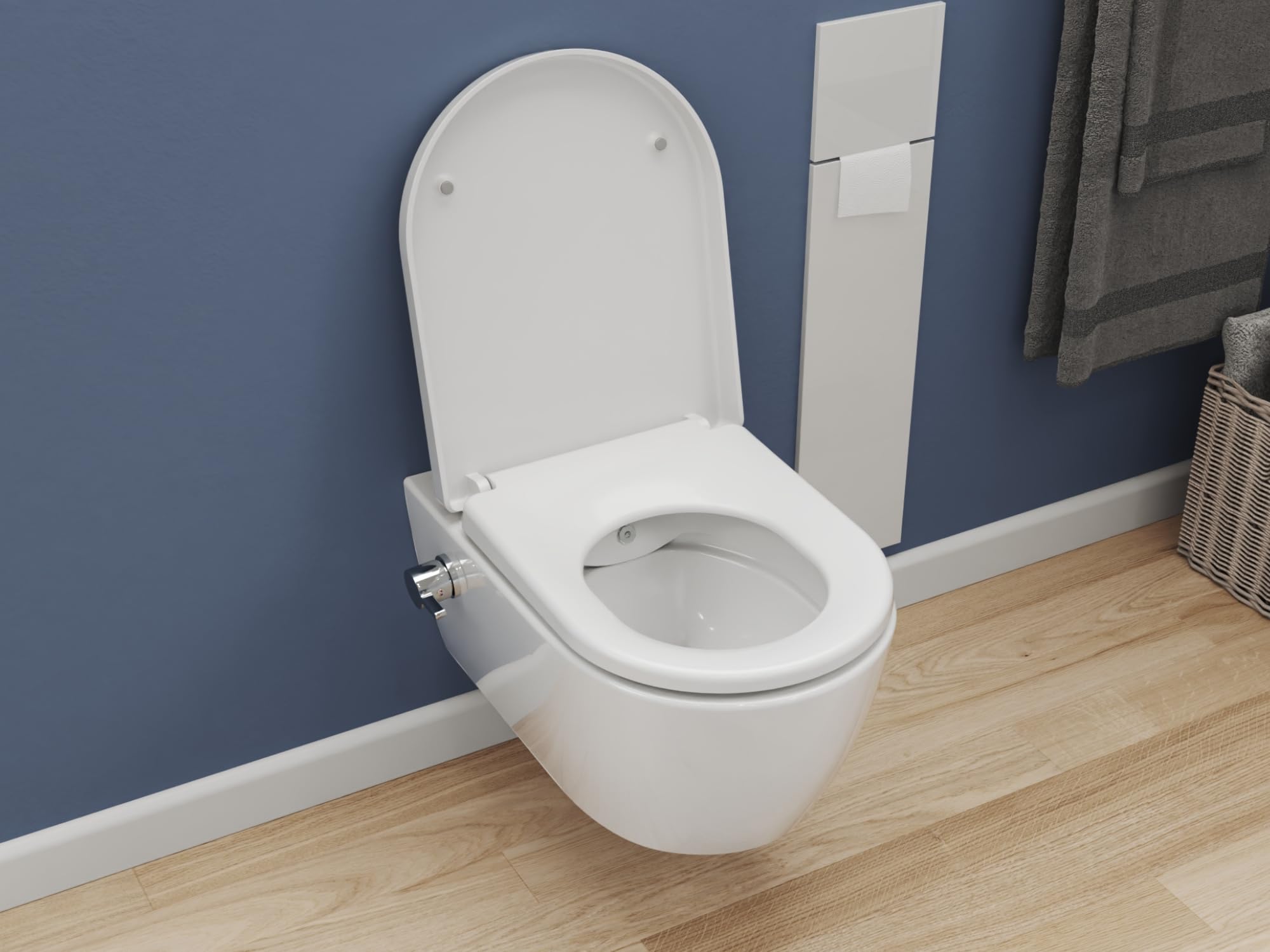 Ducha Wc Higienico Inodoro Bidé SSWW Taharet Suspendido Con