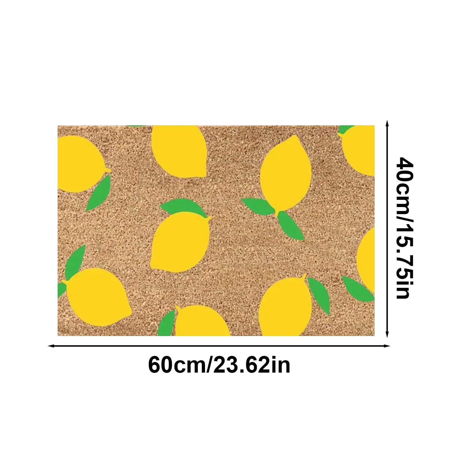 Tapete de bienvenida antideslizante con estampado floral decorativo para puerta delantera, cocina, garaje, entrada, dormitorio, duradero, fácil de limpiar, ideal para todas las condiciones climáticas