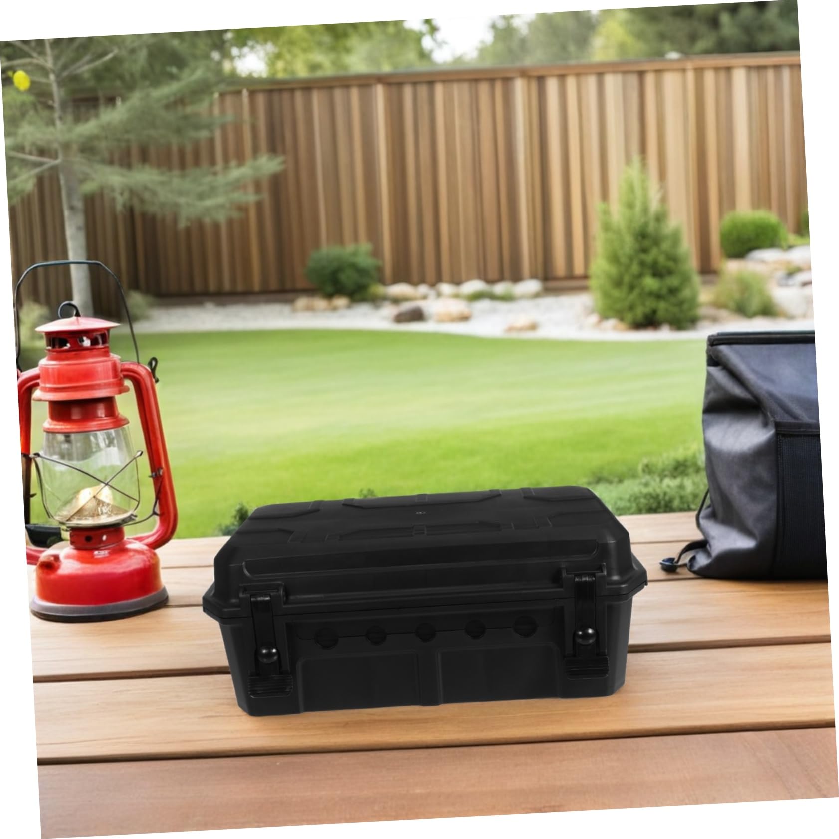 Cabilock Caja Eléctrica Exterior Para Jardinería Calentadores De Patio y Luces De Cadena Conector De Unión Resistente Intemperie
