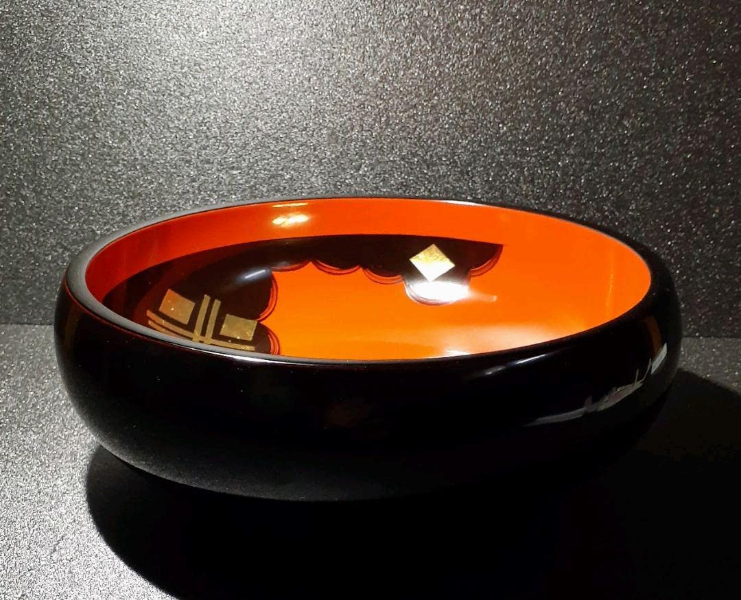 Amazon.co.jp: 秀衡塗り 秀衡塗工房 丸三漆器 本漆塗り 黒漆塗