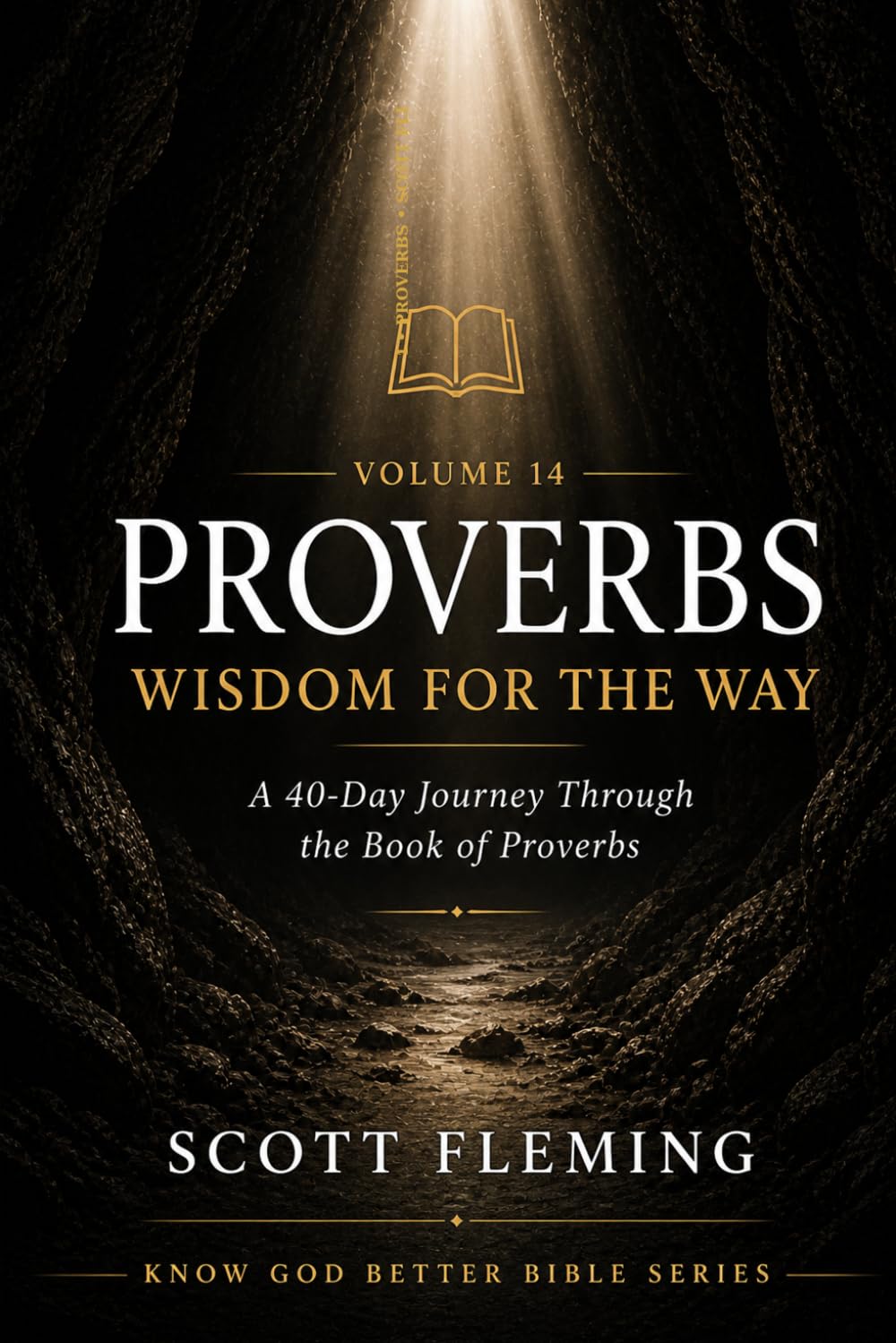 Volume 14: Proverbs - Wisdom for the Way: A 40 Day Journey Through the Book of Proverbs (Know God Better Bible Series)