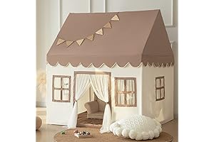 Indoor Kids Play Tent Playhouse with Mat