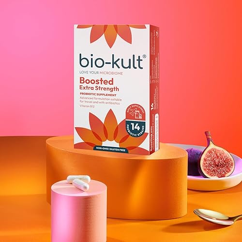 Miniatura 5 de Bio-Kult Suplemento probiótico extra fuerte para la salud intestinal, apoyo del sistema inmunológico y tu tracto digestivo, con vitamina B12 - 30