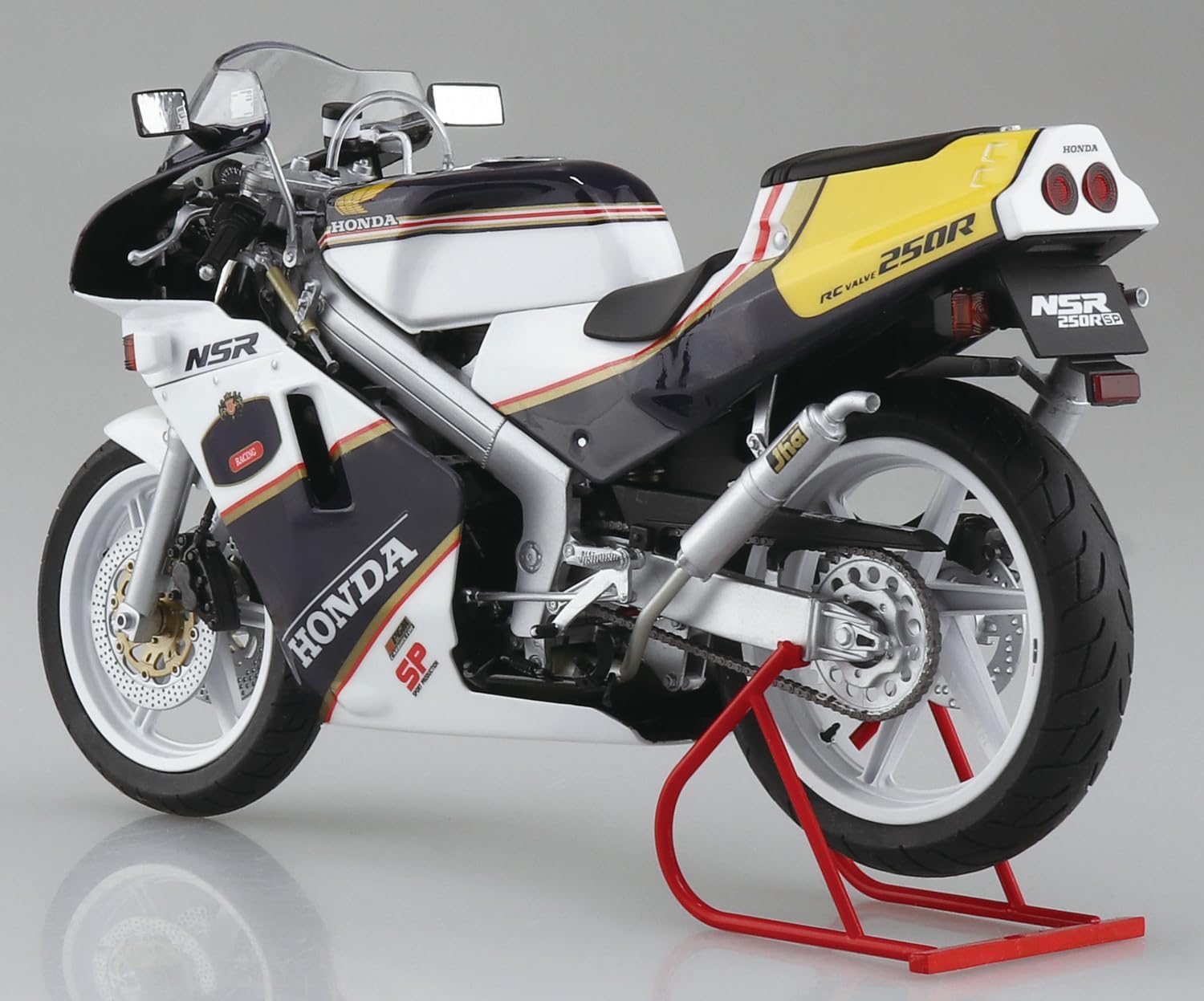 Qingdao Cultural Agenda 1/12 The Bike Series #51 Honda MC18 NSR250R SP Custom 1988 Plastic Model