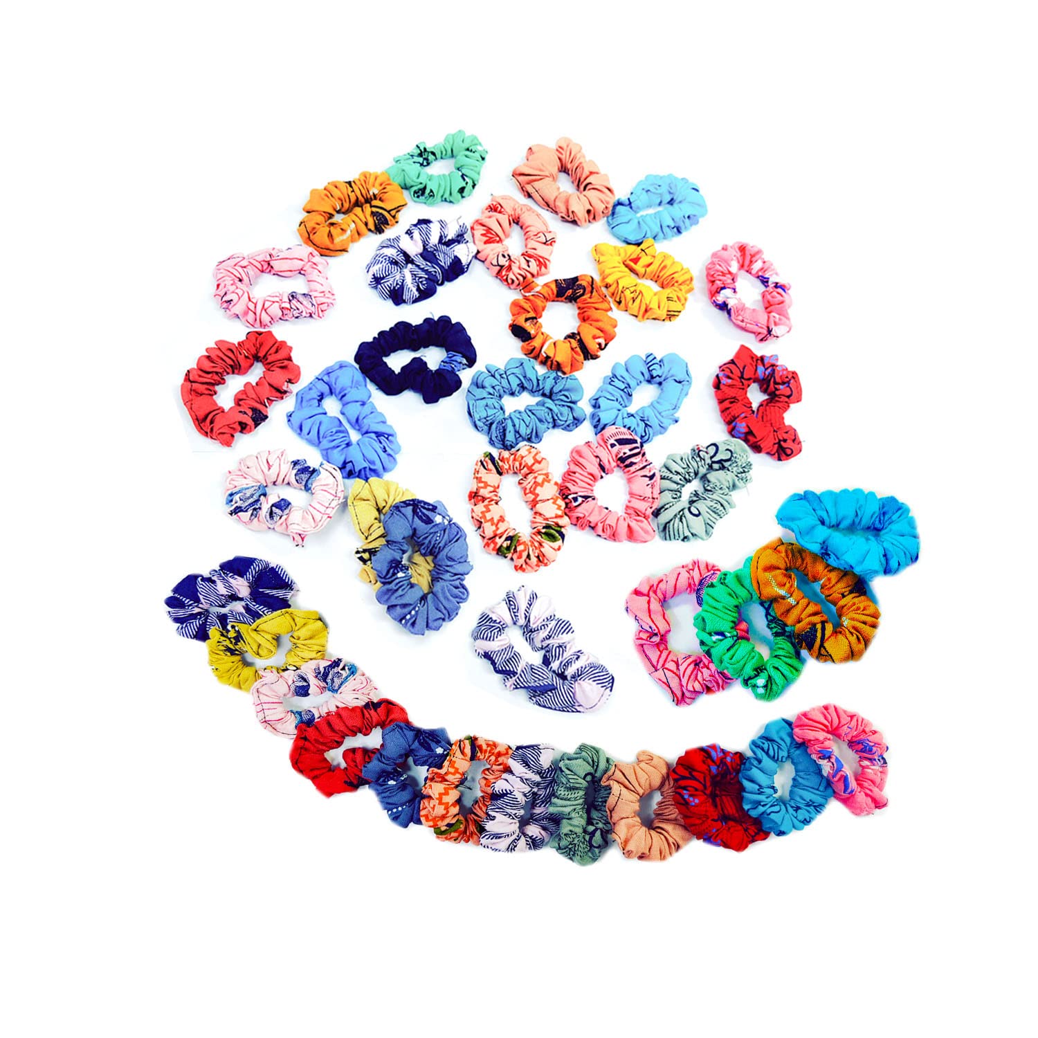 Evogirl Rubberdand Soft Elastic Mix & Match Scrunchie Ponytailers Multicolor, Med, for Women/Girls (B07PYYJD3D) Amazon Price History, Amazon Price Tracker