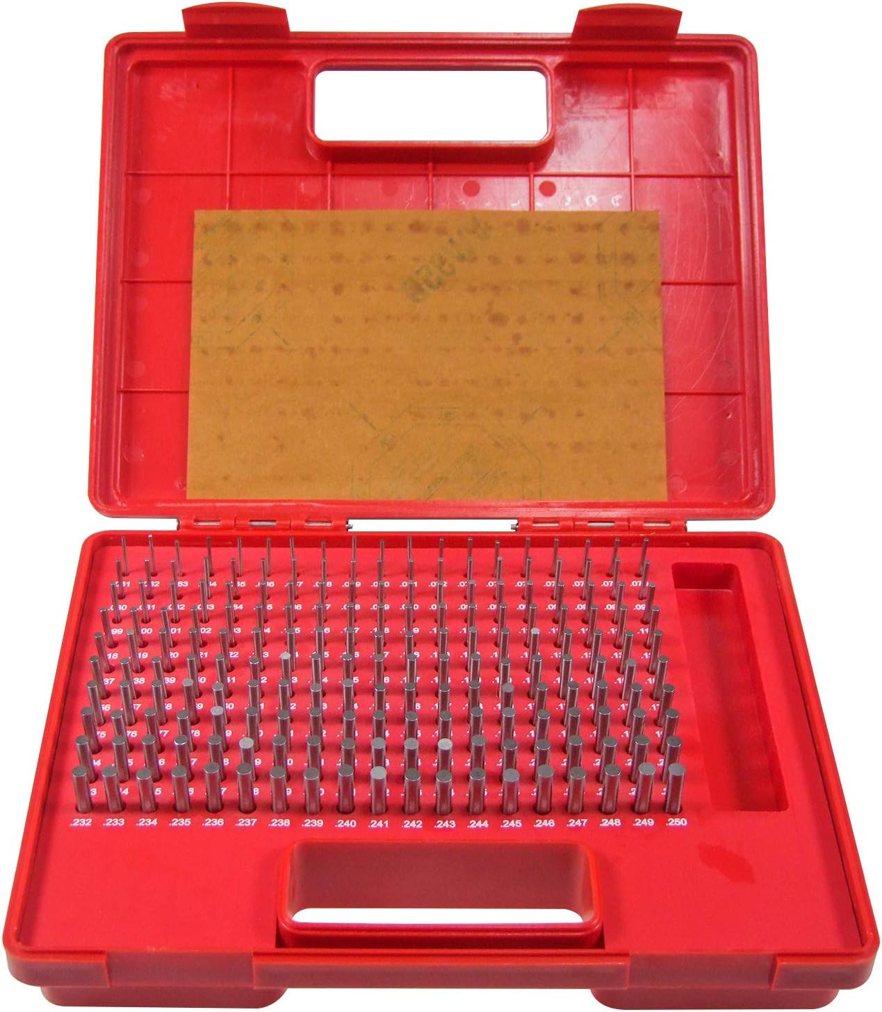 HFS (R) Class ZZ Steel Pin Gage Set Minus (190pcs(0.061-0.250") M1)