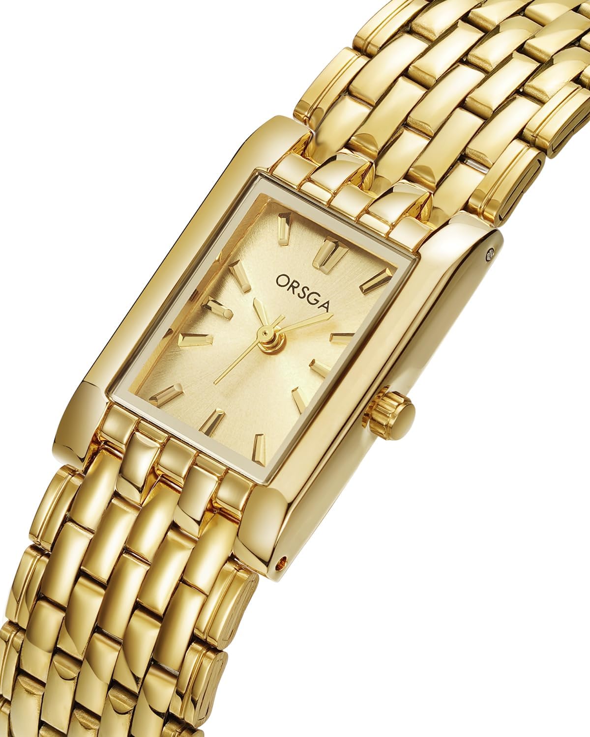 CIVO Ladies Watches for Women Gold: Small Stainless Steel Analog Waterproof Wrist - Square Face - Image 8