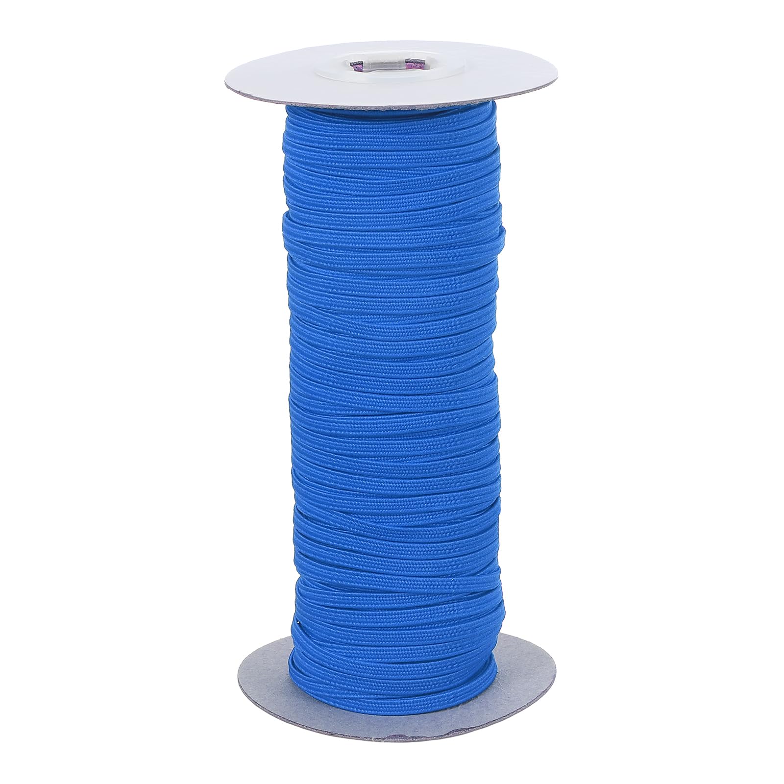 Cordon élastique plat bleu clair PATIKIL 3mm pour projets de couture et loisirs créatifs