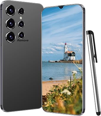 C24 Ultra 5G Unlocked Phones,4GB+128GB Cell Phone,6.8 HD Smartphone