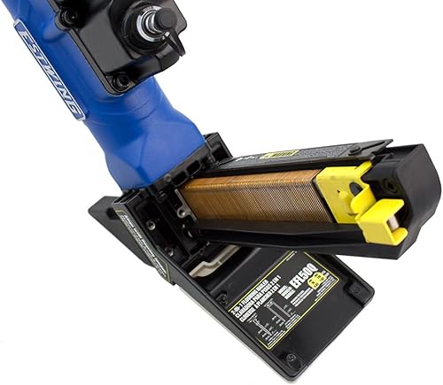 Miniatura 7 de Estwing EFL50Q - Clavadora neumática 2 en 1 calibre 15.5 y calibre 16 de 2 pulgadas, pistola de clavos ergonómica y ligera para pisos de madera dura