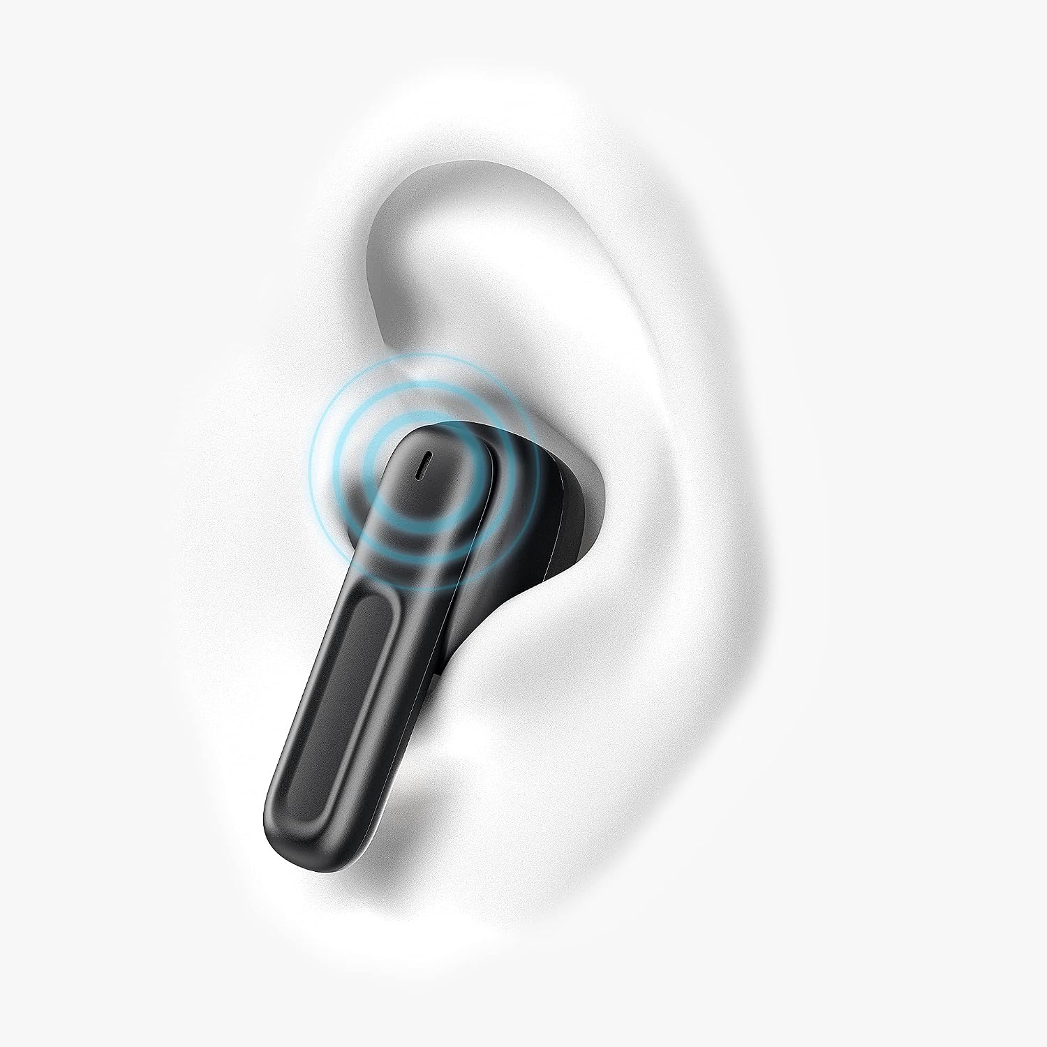 Mars Gaming MHIB Negro, Auriculares Inalámbricos, Bluetooth 5.1, Micrófono, Dual Driver 7