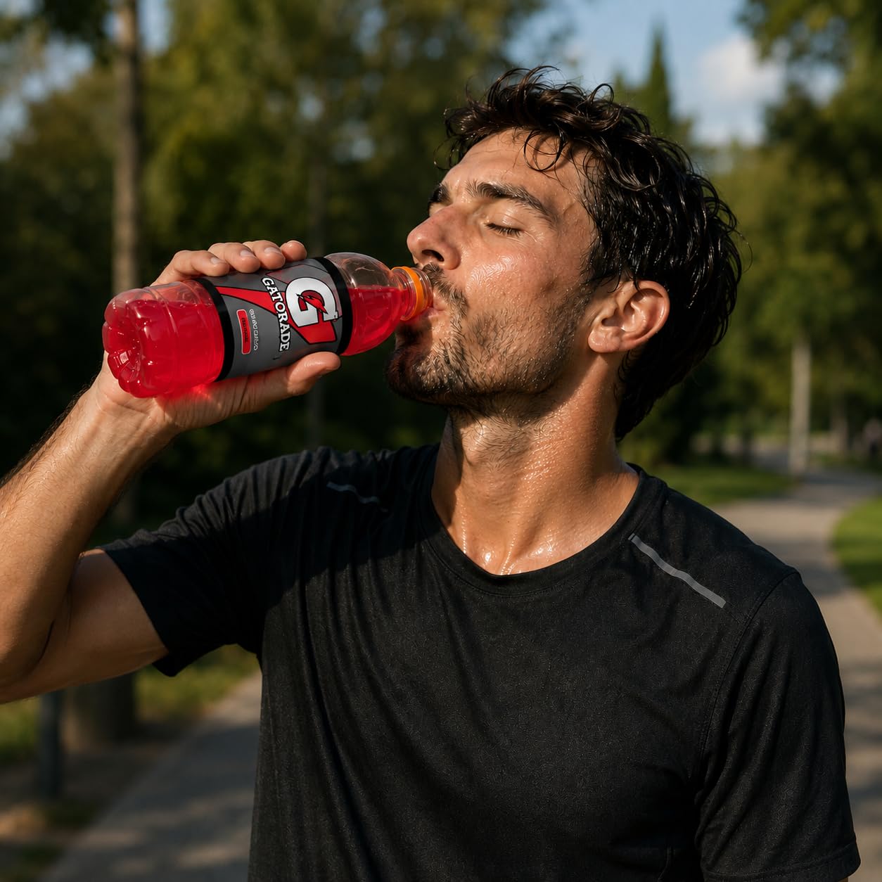 Per Gatorade 1,5 Litri x 6 Bottiglie Bevanda Isotonica con Sali Minerali per Sport e Idratazione Gusti Arancia, Arancia Rossa e Limone Drink Sportivo per Allenamento, Corsa e Palestra (Arancia Rossa)