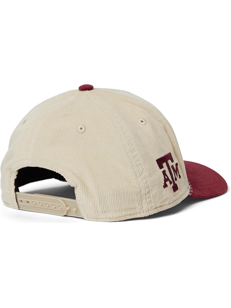 Bone Black Clover Texas A&m Legacy Adjustable Snapback Hat