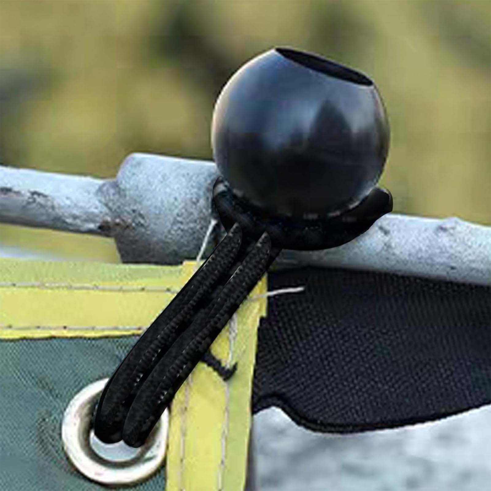 Sangles élastiques robustes avec boules pour le camping et la maison, sangles d'arrimage élastiques pour bâche d'auvent et bannière (A70)