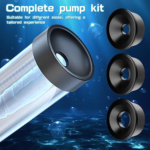 Miniatura 6 de Penisen Extendors PumpEnhancement Growth Vacuum Pumps, Electric Increase Size Training Device PLR149