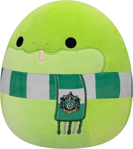 Miniatura 2 de Squishmallows Peluche de serpiente Slytherin original de Harry Potter de 10 pulgadas, tamaño mediano, ultrasuave y oficial de Jazwares