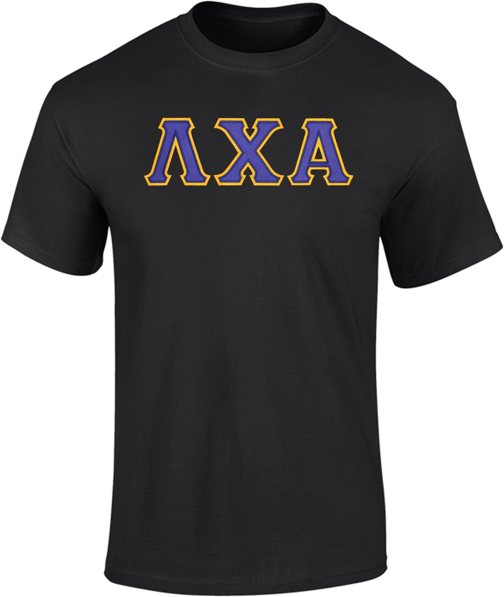 Fashion GreekLambda Chi Alpha Twill Letter Tee