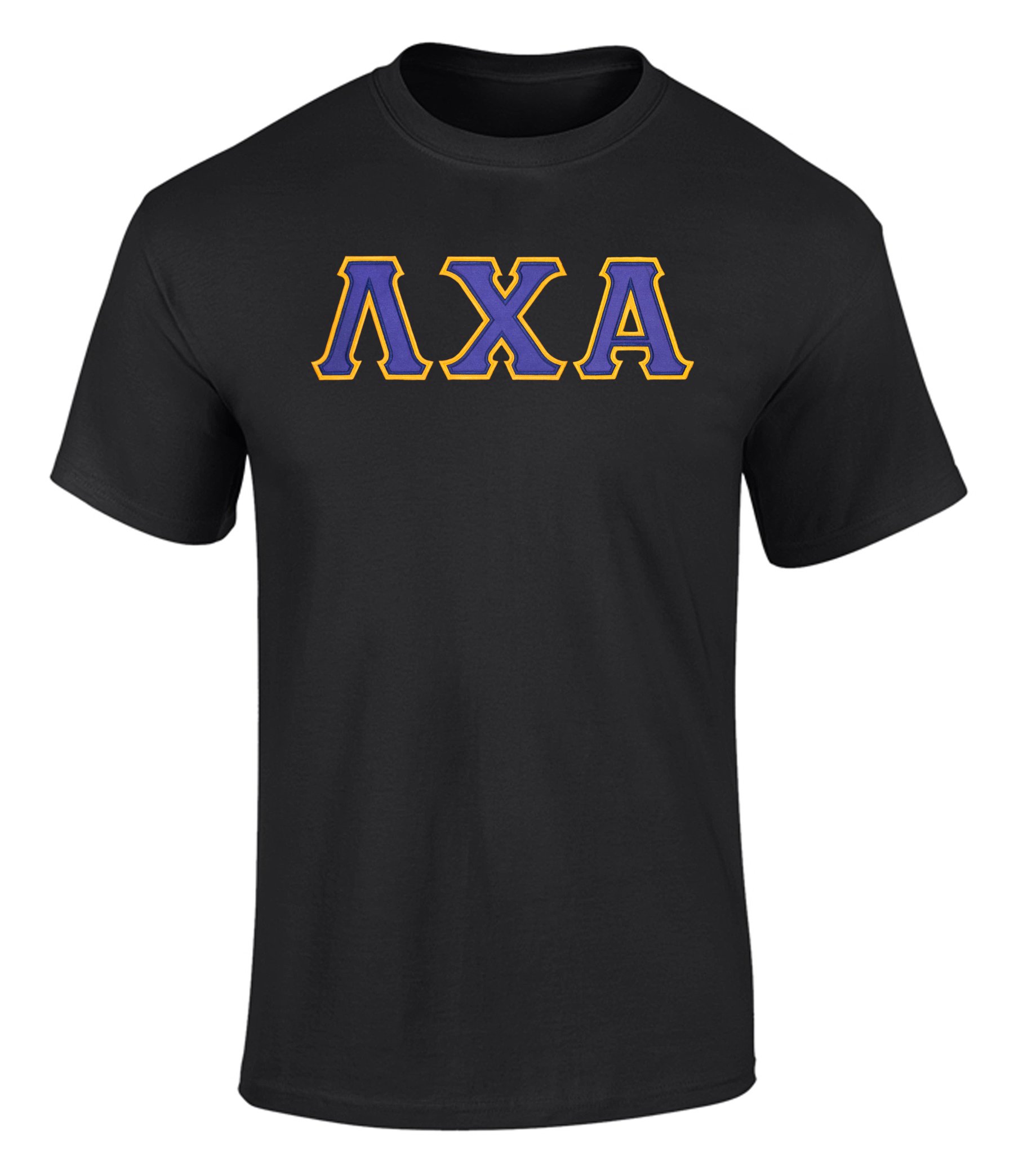 Fashion GreekLambda Chi Alpha Twill Letter Tee