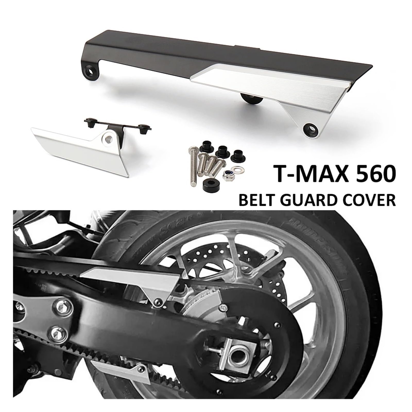 Für Ya&maha T-MAX 560 Tech Max TMAX 560 T-MAX560 TMAX560 2022 2023 Motorrad Zubehör Gürtel Schutz Abdeckung Schutz Kettenradabdeckung
