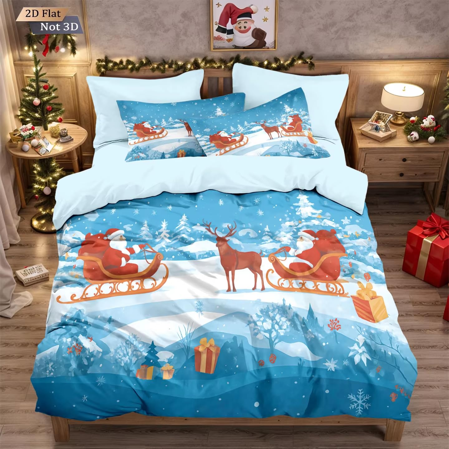 Housse de couette de Noël pour des nuits magiques en famille