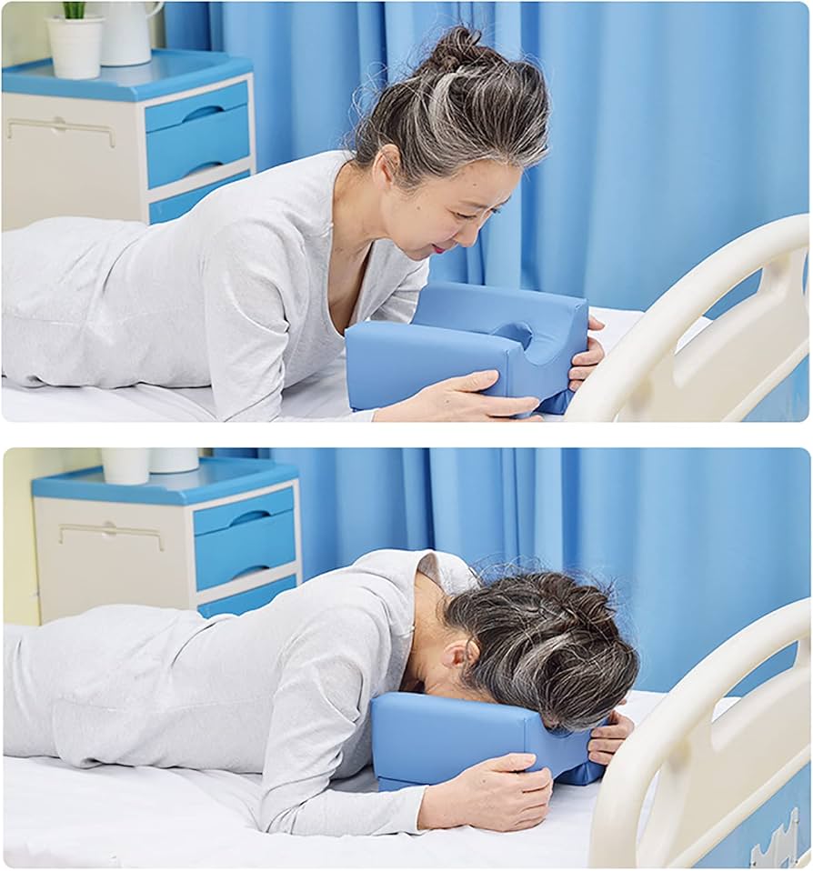 Amazon｜目の手術後のうつ伏せ枕、快適な網膜剥離枕、眼科専用の寝枕