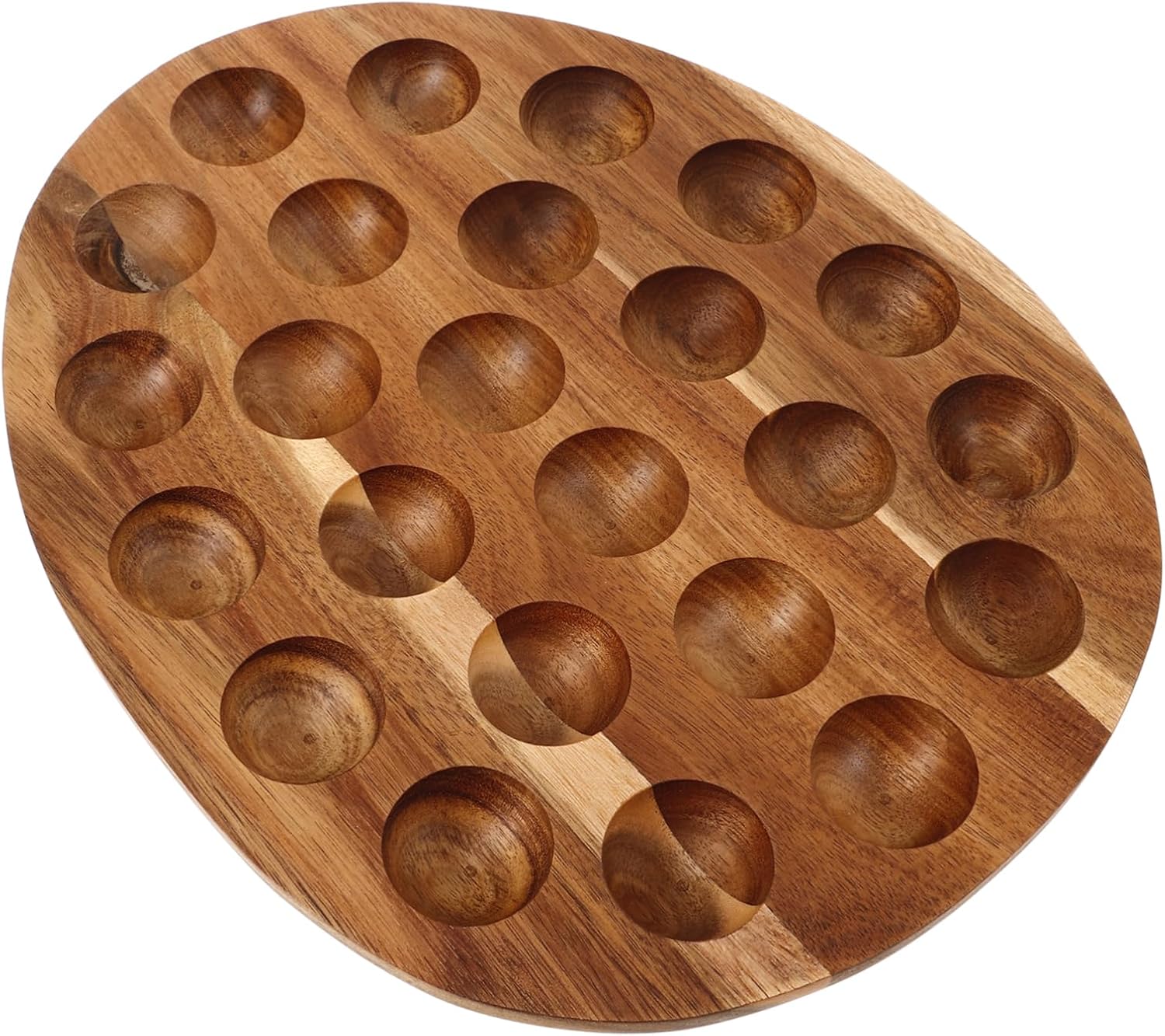 24grid Minimalist Egg Tray Storage for Eggs Kitchen Refrigerator Holder