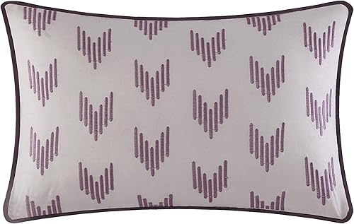 Miniatura 10 de Chic Home Ayelet - Juego de edredón de cama en una bolsa, tamaño King (10 piezas), ropa de cama de microfibra de alta calidad a rayas de color