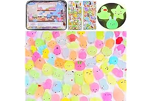 100 PCS Mochi Squishy Toys for Party Favors for Kids!