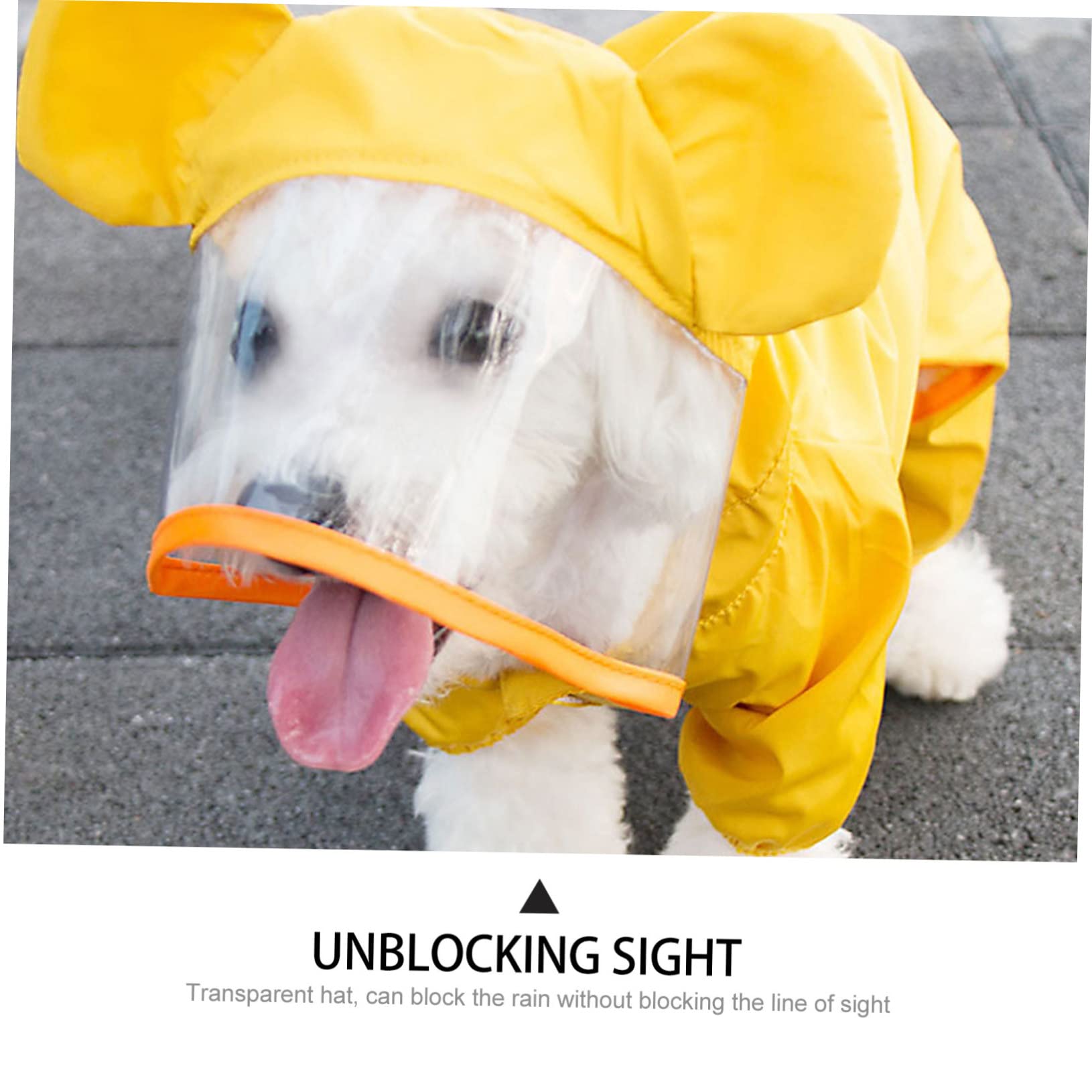 Angoily Lot De 3 Imperméables Tendance en Forme Dabeille pour Chien Idéal pour Les Journées Chaudes Et Sèches