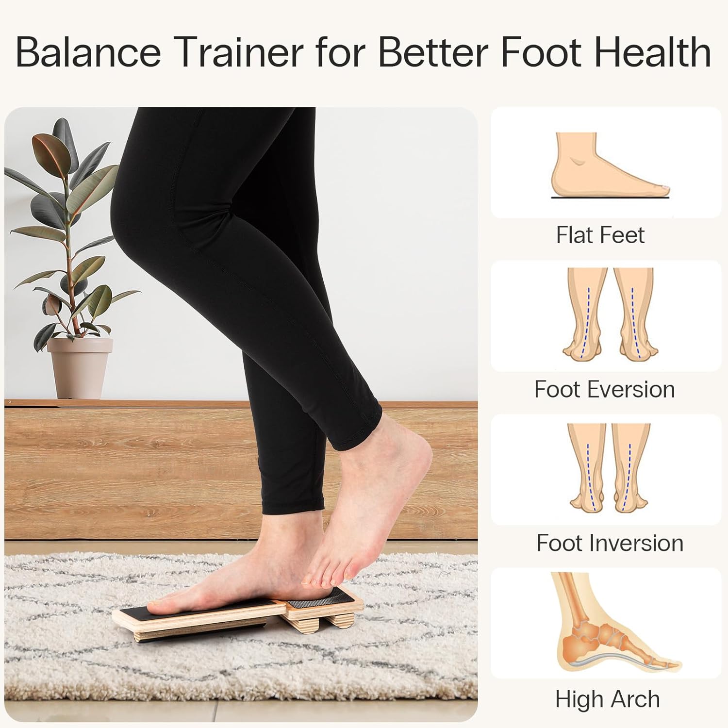 StrongTek Hedgehog Balance Pod Kit (Set of 4 Pods + 1 Wobble Cushion)